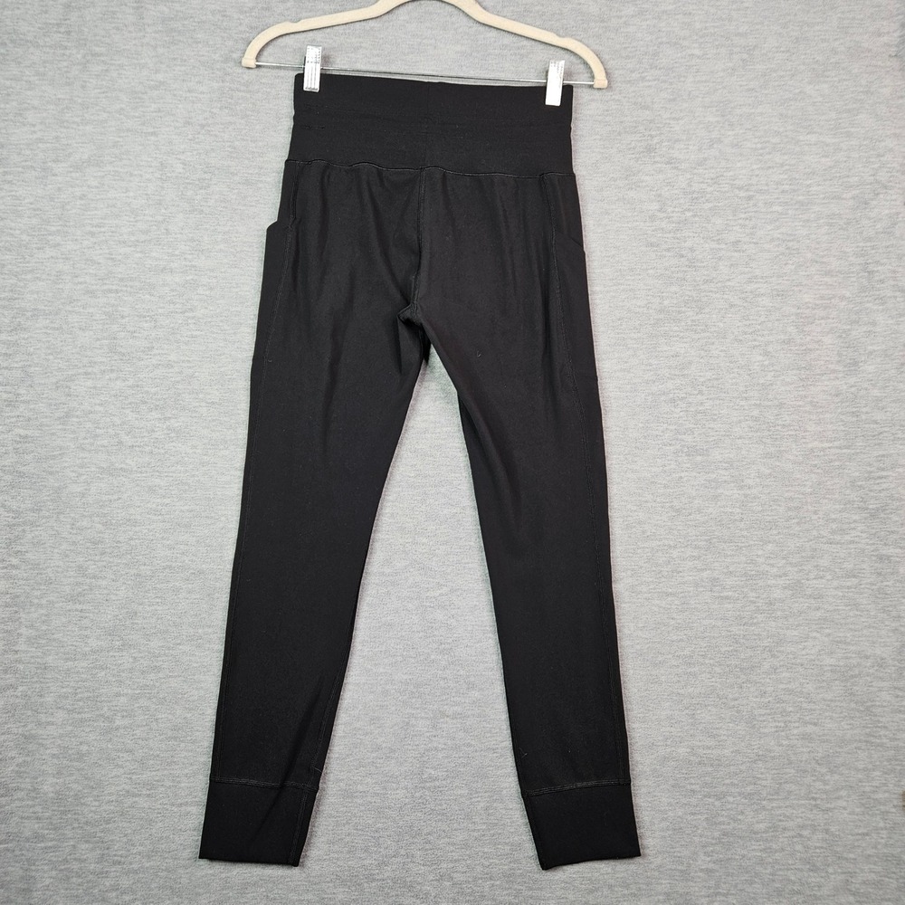 Vuori Daily Legging Black High Rise Drawstring Pocket Yoga Pants VW490 Women's M